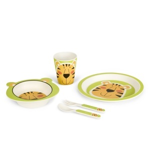 Set za hranjenje dece Tigar 5/1 BigBamBoo BB102-3 - Img 2