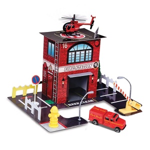 Set za igru Build-n-play Vatrogasna stanica Maisto 53121 - Img 2