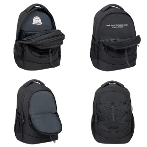 Školski ranac Belmil 338-90/D Black 27x17x40cm - Img 4