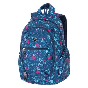 Školski ranac Dobby Blue Heart Pulse 121267