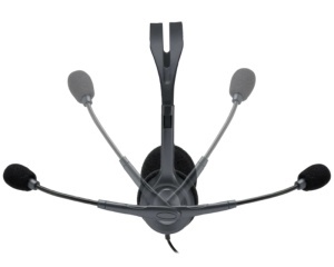 Slušalice sa mikrofonom Logitech H111 stereo sive - Img 7