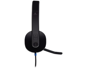 Slušalice sa mikrofonom Logitech H540 USB stereo crne - Img 6