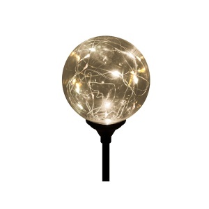 Solarna baštenska lampa sa staklenom loptom Home MX624 - Img 2