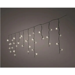 Spoljašnji novogodišnji LED svetleći niz 119L Topla bela Lumineo Icicle 494813 - Img 3