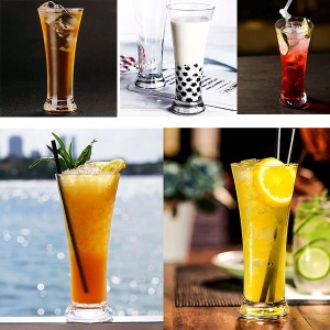 Staklena čaša za mohito,pivo,duga pića,nes kafu,bubble tea 275 ml Pub 6/1 ES4003 - Img 2