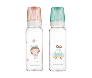 Staklena Flašica 240ml Canpol Babies Print 42/201