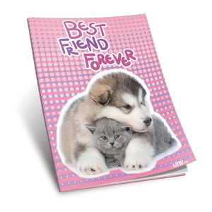 Sveska Best friend A4 meki povez na linije UNL-0742l