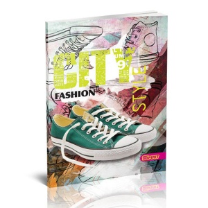 Sveska Fashion Style Zelene Starke A4 format Meki povez Spirit