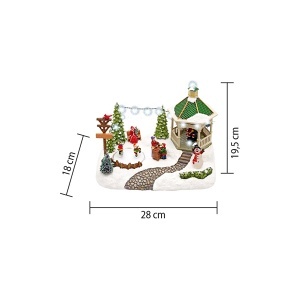 Svetleća LED diorama božićno selo Home DRM11 - Img 3