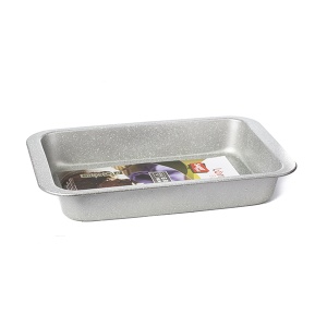 Tepsija Basic granit 36,5x24,5x5,5cm Lorme 12360 - Img 2
