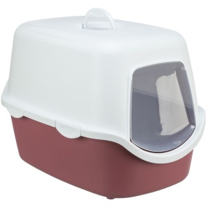 Toalet vico sa vratima 40x40x56cm bordo/beli