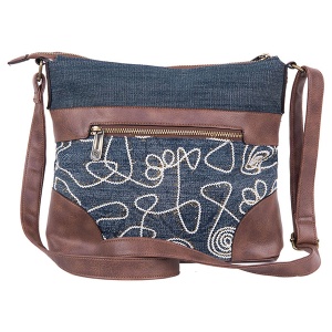 Torba na rame Pulse Jeans Glossy 121357 - Img 2