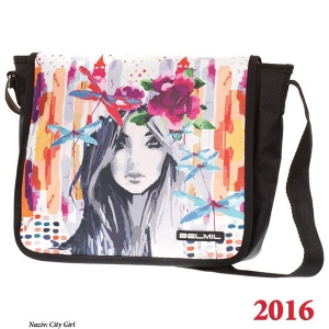 Torba na rame za školu 338-22 City girl 4651