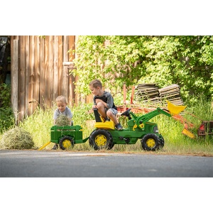 Traktor John Deere sa prikolicom i utovarivačem Rolly 811496 - Img 2