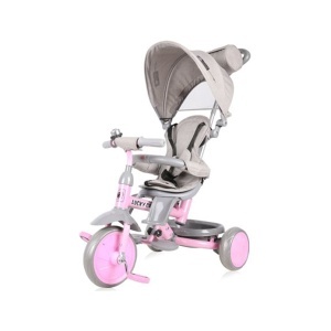 Tricikl Lucky Crew Grey n Pink Lorelli 10050610022