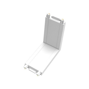 Ugaoni L konektor za ultra slim magnetne šine 145-59567 55x25mm Eurolamp 14754