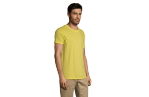Unisex majica sa kratkim rukavima limun žuta Regent XXL 311.380.10.XXL - Img 2