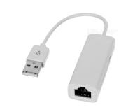 USB 2.0 mrežni adapter Fast Asia, RJ-45, sa kablom 10 cm, beli
