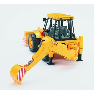 Utovarivač sa zadnjom kašikom JCB 4CX Bruder 024284 - Img 2