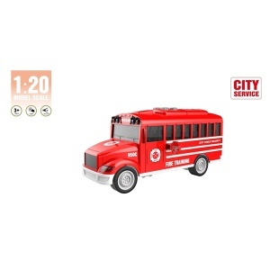 Vatrogasni autobus 1:20 sa zvukom i svetlima 47200