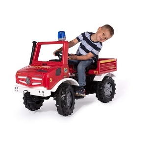 Vatrogasno vozilo sa prskalicom Unimog Rolly Toys 038275 - Img 4