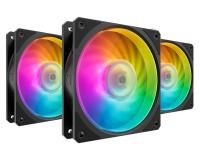 Ventilator Mobius 120P ARGB crni Cooler Master 120mm set 3 komada (MFZ-M2DN-243P2-R1)