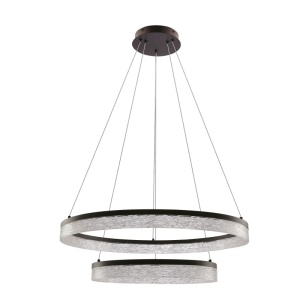 Visilica Crna 38W LED 3000K Frozi 15024