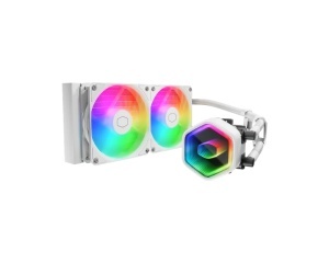 Vodeno hlađenje MasterLiquid 240 Core II belo Cooler Master 240mm ARGB (MLW-D24M-A18PA-RW)