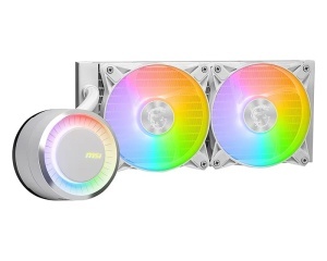 Vodeno hlađenje za procesor MAG CoreLiquid E240 belo MSI 240mm ARGB - Img 5