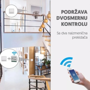 Wi-Fi smart prekidač-modul, 2x5A WFM-SWN02 - Img 5