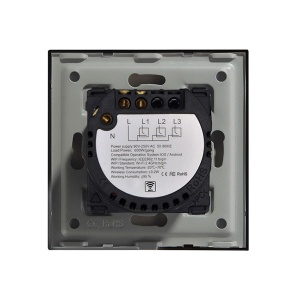 Wi-Fi smart prekidač svetla sa N provodnikom 1x5A WFPS-N01/BK - Img 4