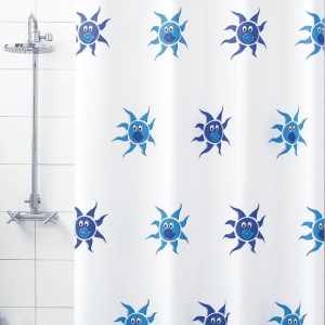 Zavese za kadu vinil Sun Blu, METALTEX 1275