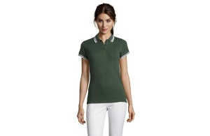 Ženska polo majica sa kratkim rukavima tamno zelena Pasadena Women Xl 300.578.45.XL