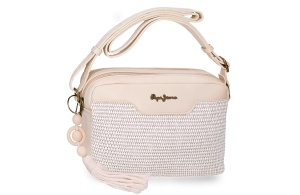 Ženska torba na rame Clara bež Pepe Jeans 73.954.41