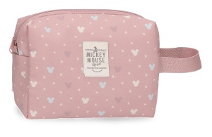 Ženski neseser Disney Mickey Luma 22x15x8cm Poliester roze