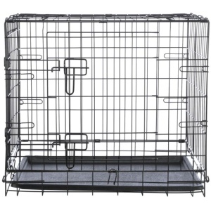 Žičani kavez M 78x62x55cm crni