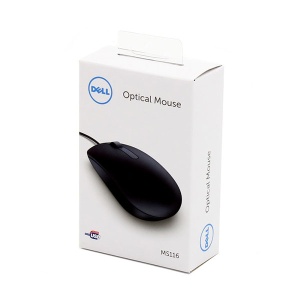 Žični miš MS116 crni Dell optički USB - Img 3