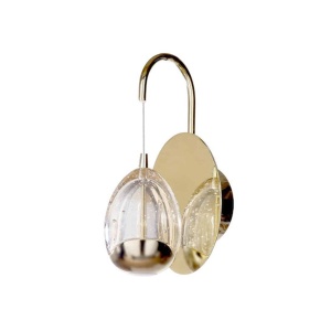 Zidna lampa Golden Egg 4,8W 3000K Elmark 955GOLDENEGG530WGD