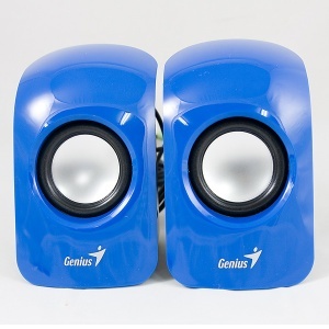 Zvučnici GENIUS SP-U115 USB powered 1.5W Blue I106012 - Img 2