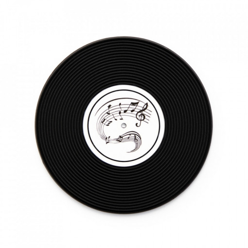 Set de suporturi pentru pahare discuri de vinil