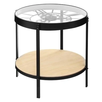 Masuta de cafea cu ceas mecanic