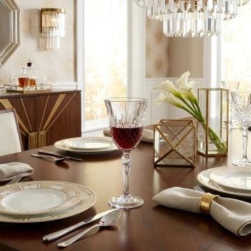 Pahare de vin rosu La Scala din Cristal 280 ml - Img 2