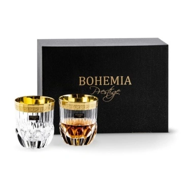 Bohemia Prestige - Pahare de whisky Agape din Cristal 350 ml