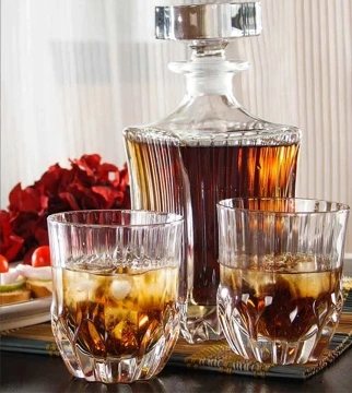 Pahare cristal whisky Agape 350 ml - Img 2
