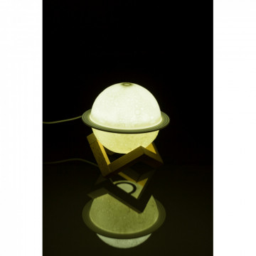 Saturn lampa 3D cu functie de Difuzor uleiuri esentiale si Umidificator