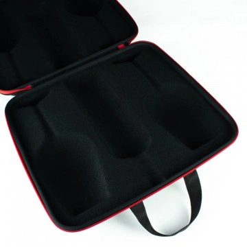 Set de 2 pahare uriase negre Moods de vin cu loc pentru sticla de vin in carcasa Elegance - Img 7