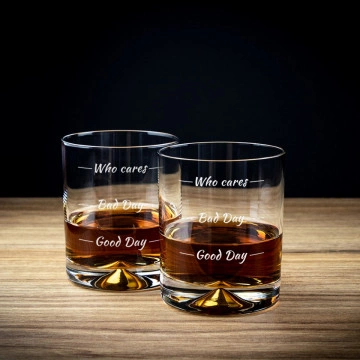 Set doua pahare Moods de Whisky cu loc pentru sticla de Whisky in carcasa Elegance - Img 3