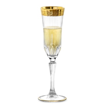 Bohemia Prestige - Pahare de sampanie Agape din Cristal 180 ml - Img 4