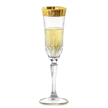 Bohemia Prestige - Pahare de sampanie Agape din Cristal 180 ml - Img 4