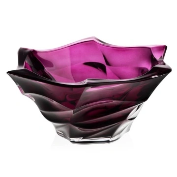 Cristal Bohemia - Platou colectia Elisee amethist 30 cm